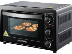 Steinborg SB-3015 Minibackofen 15 Liter 1300 Watt Schwarz