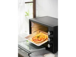 Steinborg SB-3002 Minibackofen mit Umluft 25 Liter 1600 Watt Schwarz