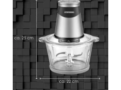Steinborg SB-2640 Zerkleinerer mit Glasbehälter Elektrisch 1,8L 500 Watt