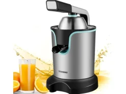 Steinborg SB-7051 Zitruspresse Saftpresse Edelstahlgehäuse 800 Watt