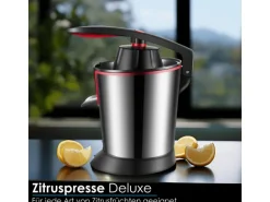 Steinborg SB-7050 Zitruspresse Saftpresse Edelstahlgehäuse 300 Watt