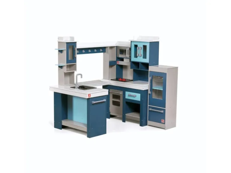 Step2 Spielküche Grand Walk In Wood Kitchen