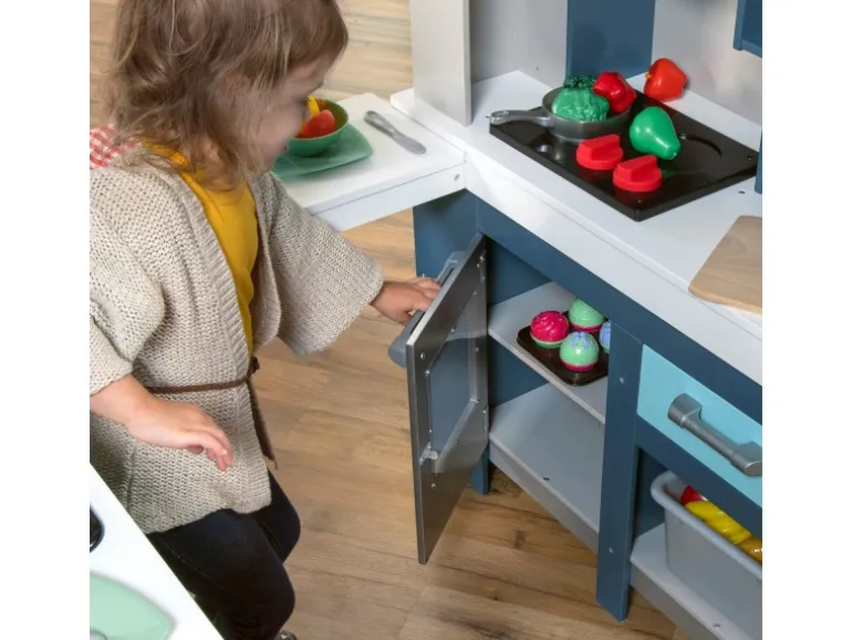 Step2 Spielküche Grand Walk In Wood Kitchen