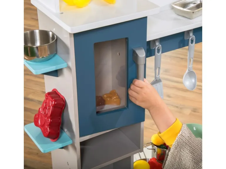 Step2 Spielküche Grand Walk In Wood Kitchen