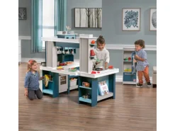 Step2 Spielküche Grand Walk In Wood Kitchen