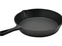 Steuber Grill-Gusspfanne Ø 24 cm Schwarz