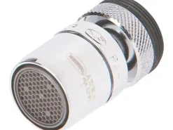 Strahlregler Perlator ECO 8 Anti-Kalk M22 / M24 Verchromt