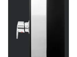 Summer Fun Exquisit Solardusche aus Edelstahl mit Glasfront