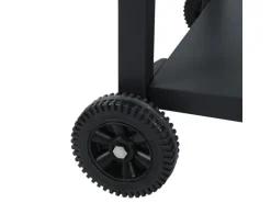 Taino Nikan Grillwagen Grilltisch Rollwagen Grillständer Klein Mit Rollen Outdoor Balkon Garten Terrasse Schwarz
