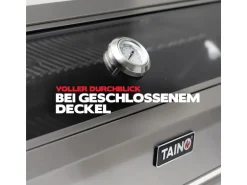 Taino Platinum Yamara 4+2 Gasgrill Edelstahl 4 Brenner Sear-Burner Backburner