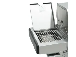Taino Platinum Yamara 4+2 Gasgrill Set mit Haube Edelstahl 4 Brenner Sear-Burner Backburner