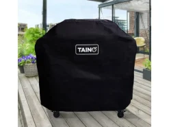 Taino Platinum Yamara 4+2 Gasgrill Set mit Haube Edelstahl 4 Brenner Sear-Burner Backburner