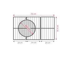 Taino Platinum Yamara 4+2 Gasgrill Set mit Haube Edelstahl 4 Brenner Sear-Burner Backburner