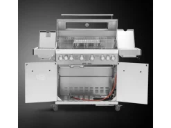 Taino Platinum Yamara 6+2 Gasgrill Edelstahl 6 Brenner Sear-Burner Backburner