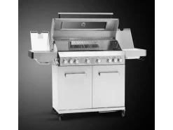 Taino Platinum Yamara 6+2 Gasgrill Edelstahl 6 Brenner Sear-Burner Backburner