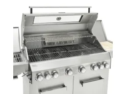 Taino Platinum Yamara 6+2 Set Mit Haube Gasgrill Edelstahl 6 Brenner Sear-Burner Backburner