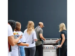 Taino Platinum Yamara 6+2 Set Mit Haube Gasgrill Edelstahl 6 Brenner Sear-Burner Backburner