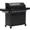 Taino Platinum Yamara Dark 6+2 Gasgrill Stahl 6 Brenner Sear-Burner Backburner