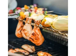 Taino Platinum Yamara Dark 6+2 Gasgrill Stahl 6 Brenner Sear-Burner Backburner