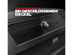 Taino Platinum Yamara Dark 6+2 Gasgrill Stahl 6 Brenner Sear-Burner Backburner