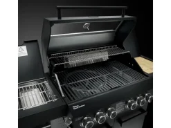 Taino Platinum Yamara Dark 4+2 Gasgrill Stahl 4 Brenner Sear-Burner Backburner