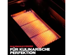 Taino Platinum Yamara Dark 4+2 Gasgrill Stahl 4 Brenner Sear-Burner Backburner