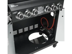 Taino Platinum Yamara Dark 4+2 Set Mit Haube Gasgrill Stahl 4 Brenner Sear-Burner Backburner