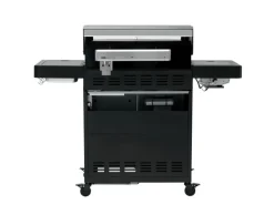 Taino Platinum Yamara Dark 4+2 Set Mit Haube Gasgrill Stahl 4 Brenner Sear-Burner Backburner