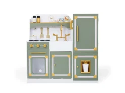 Teamson Kids Little Chef Versailles Deluxe Spielküche mit Zubehör Olivgrün