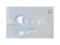 Telefunken Kühlschrank 255 Liter Freistehend mit Gemüsefach ohne Gefrierfach LED-Beleuchtung KTFK265EDI