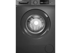 Telefunken Waschmaschine 7kg Frontlader 1400 U/Min Inverter Motor AquaStop Schontrommel Dark Inox W-7-1400-A-DI