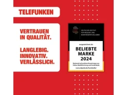 Telefunken Waschmaschine 7kg Frontlader 1400 U/Min Inverter Motor AquaStop Schontrommel Dark Inox W-7-1400-A-DI