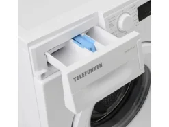 Telefunken Waschmaschine 5kg 1000 U/Min. Frontlader Schontrommel Überlaufschutz 15 Programme W-01-52-W weiß