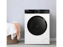 Telefunken Waschtrockner Kombi 9 kg Waschen 6 kg Trocknen Waschmaschine mit Trockner integriert 1400 U/Min Weiß