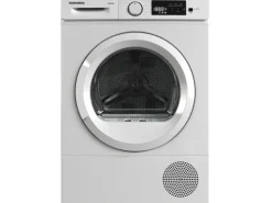 Telefunken Wärmepumpentrockner 7 kg Trockner Frontlader Wäschetrockner Knitterschutz Startzeitvorwahl Leise TWP7EW