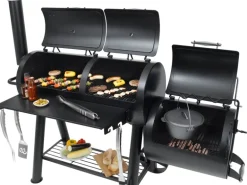 Tepro Smoker Indianapolis Schwarz