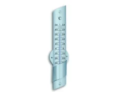 TFA Innen-Außen-Thermometer Aluminium