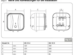 Thermoflow Untertischspeicher druckfest 5 Liter DS5U