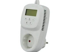 Thermoschaltsteckdose Infrae Weiß