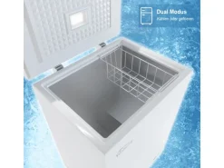 Tronitechnik Gefriertruhe Kühltruhe Borgar Pro Mit 2In1 Gefrier- Und Kühlfunktion | 110 Liter 169Kwh/Jahr | Led-Licht