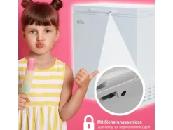 Tronitechnik Gefriertruhe Kühltruhe Borgar Pro Mit 2In1 Gefrier- Und Kühlfunktion | 160 Liter 184Kwh/Jahr Led Griff