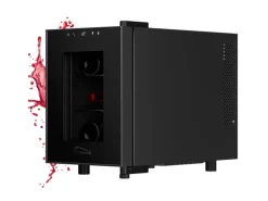 TroniTechnik Weinkühlschrank Montpellier Getränkekühlschrank 17 Liter 6 Flaschen