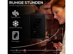 TroniTechnik Weinkühlschrank Montpellier Getränkekühlschrank 17 Liter 6 Flaschen