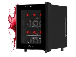 TroniTechnik Weinkühlschrank Bordeaux Getränkekühlschrank 31 Liter 12 Flaschen