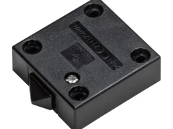 Truhenschalter mit Abdeckung Schwarz