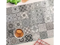 Tulup Herdabdeckplatte 80x52 cm Schneidebrett aus Glas Schutzplatte Spritzschutz Abdeckung Keramikfliesen