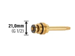 Ventiloberteil Ø 21 mm (G 1/2")