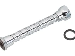 Verbindungsschlauch für Mischdüsen M22 x 125 mm Verchromt