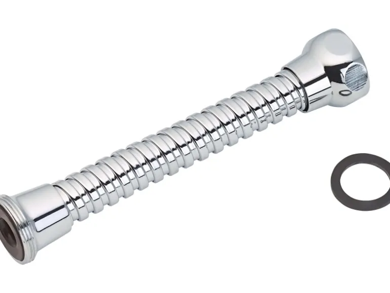 Verbindungsschlauch für Mischdüsen M22 x 125 mm Verchromt