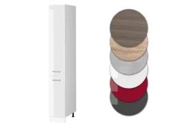 Vicco Apothekerschrank R-Line Medizinschrank für die Küche Weiß Hochglanz/Weiß 30 cm